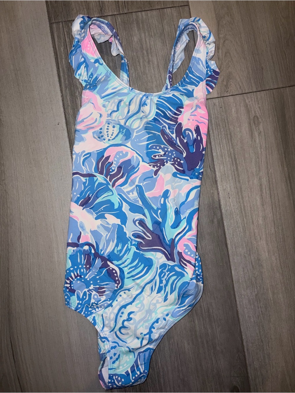 Lilly Pulitzer One Piece Swimsuit Girls Size 12